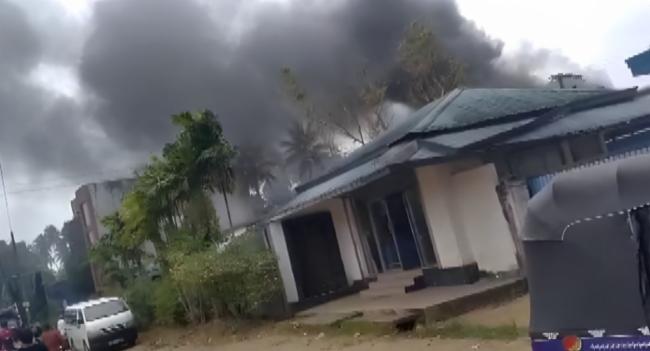 Blaze Contained at Navagamuwa Factory